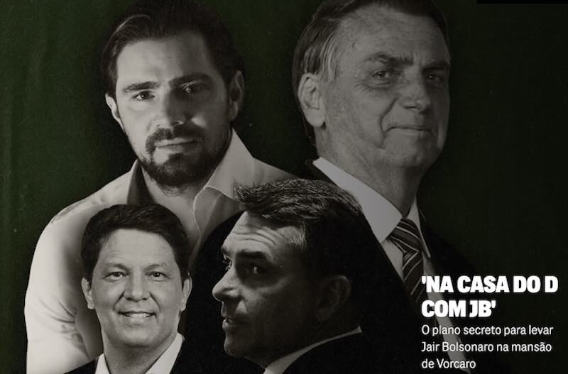 Jair seria levado a Vorcaro após virar réu; Flávio confirma R$ 61 mi