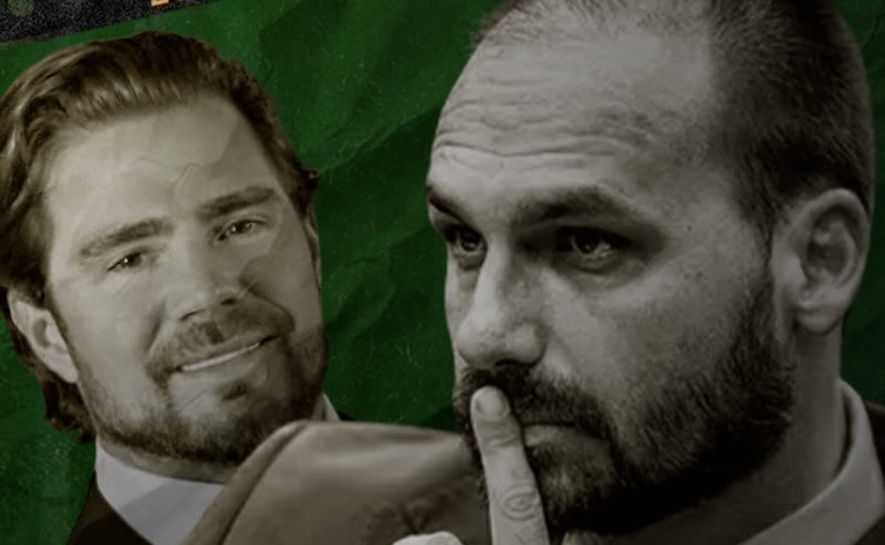 Contrato revela Eduardo Bolsonaro como gestor financeiro do Dark Horse