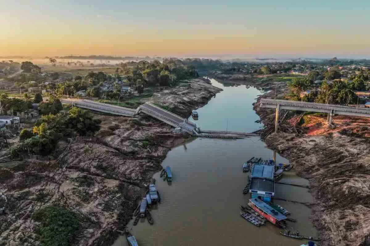 Desabamento no Acre expõe falhas em ponte de R$ 36 milhões do governo estadual