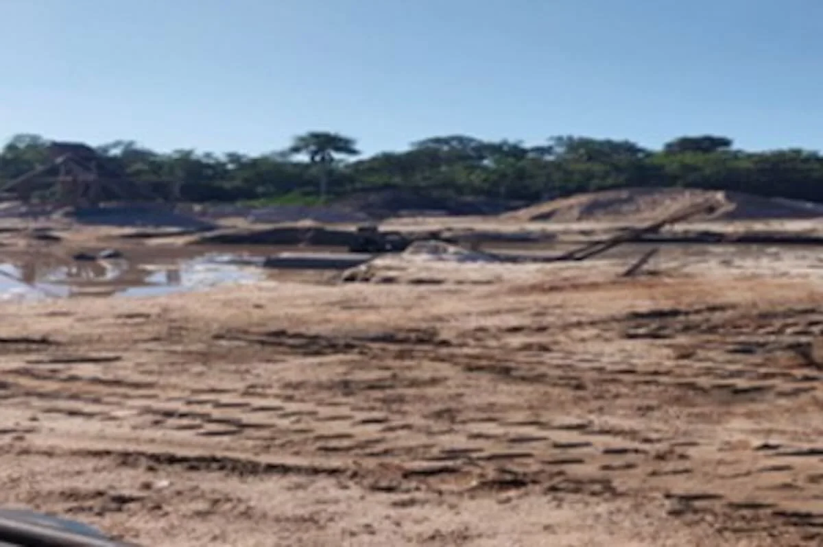 MPF denuncia extração industrial de areia em Pimenta Bueno (RO)