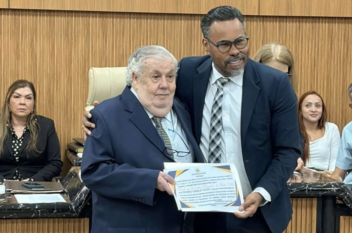 Câmara de Porto Velho concede Título de Cidadão Honorário a Dr. Pedro Origa Neto