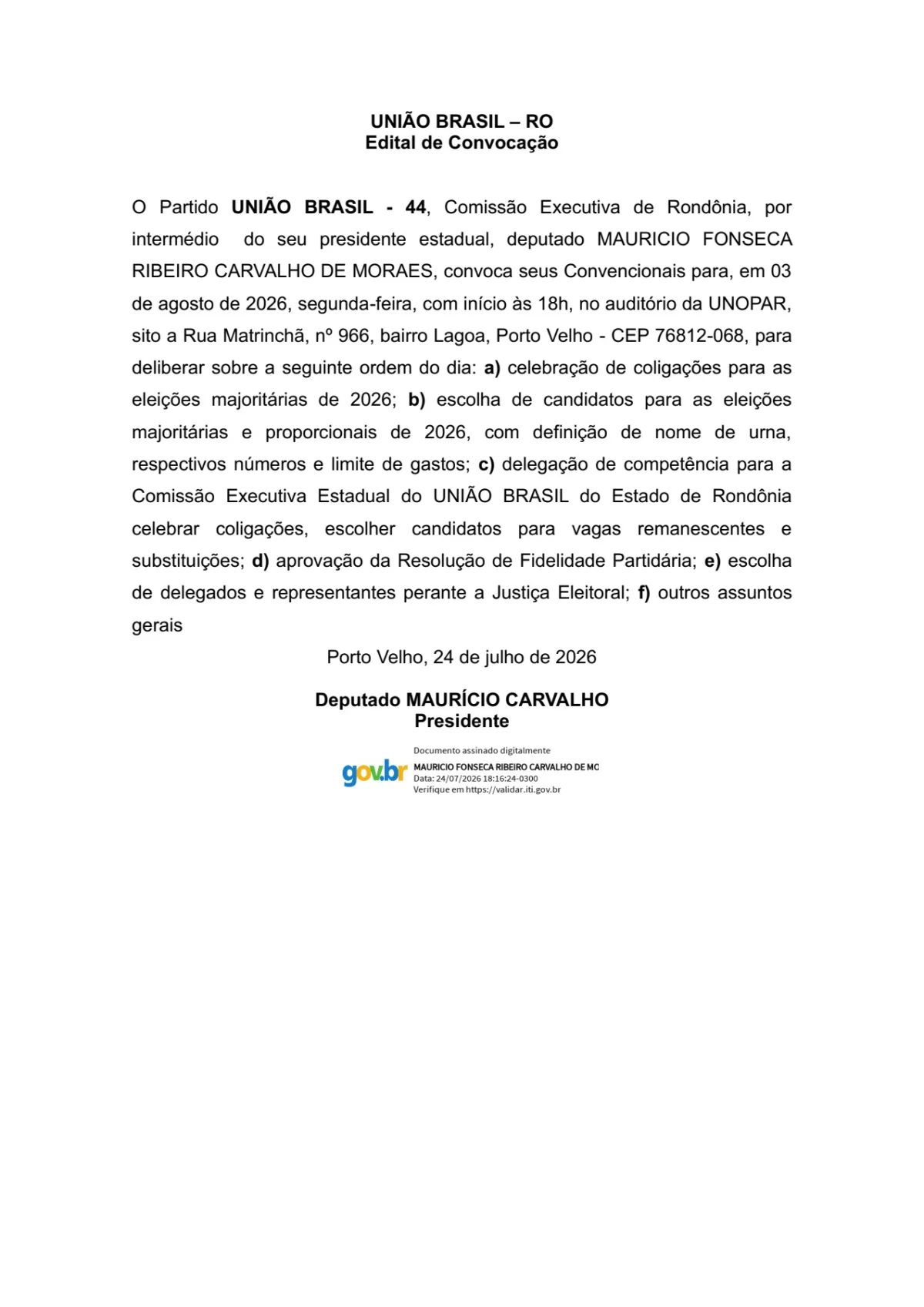 Edital