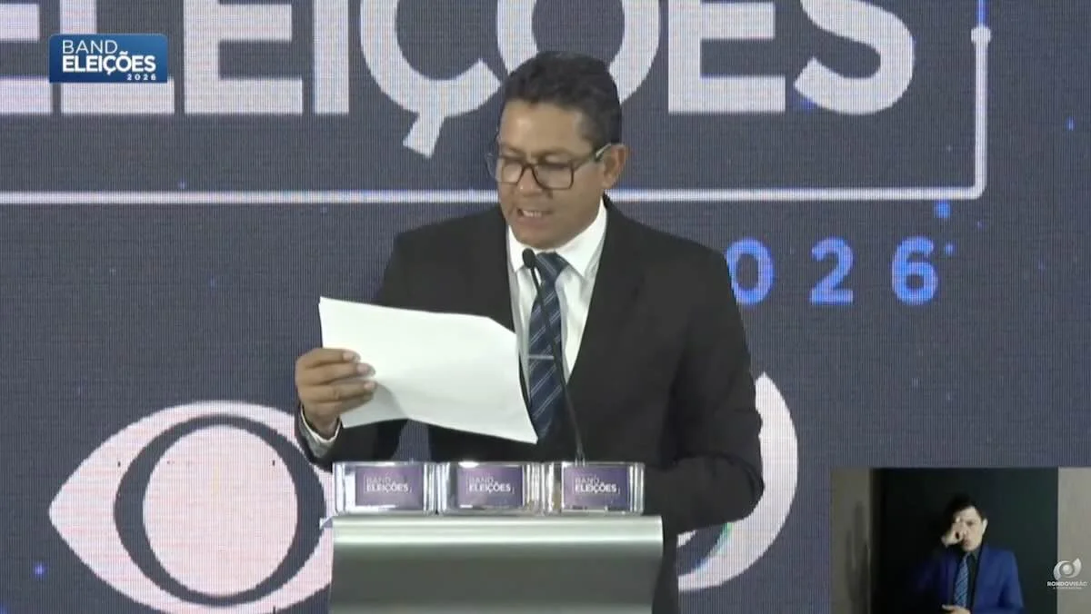 Debate Band governo Rondônia: seis candidatos frente a frente; assista