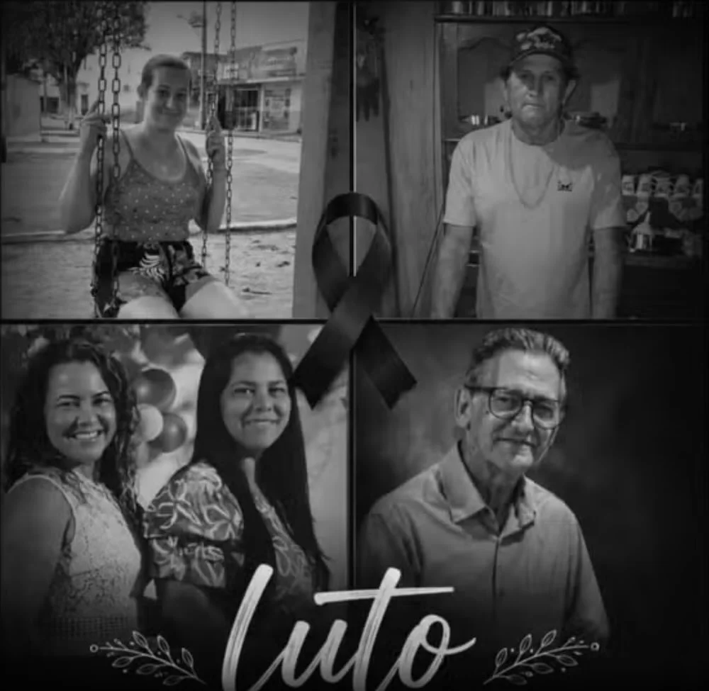 Vítimas do acidente na BR 364