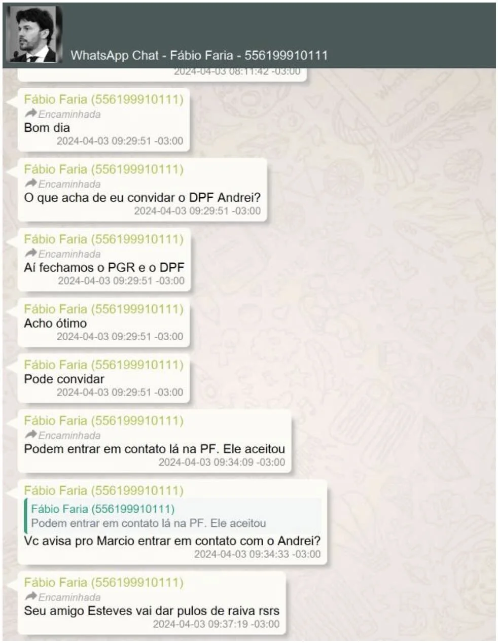 Conversa em que se cogita 