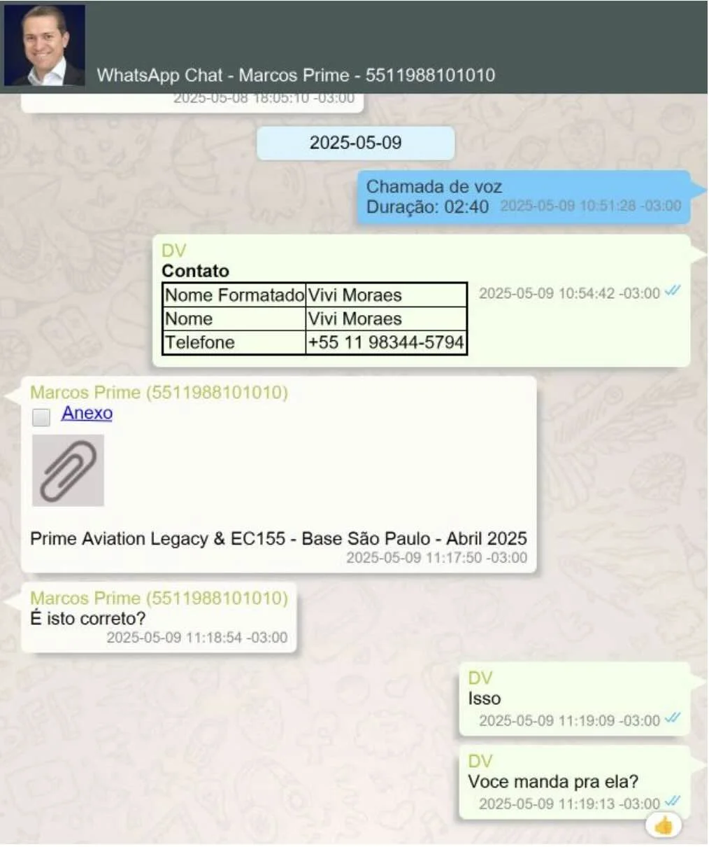 Vorcaro pede a 
