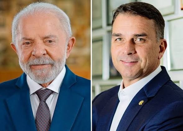 Pesquisa Datafolha indica empate técnico entre Flávio Bolsonaro e Lula